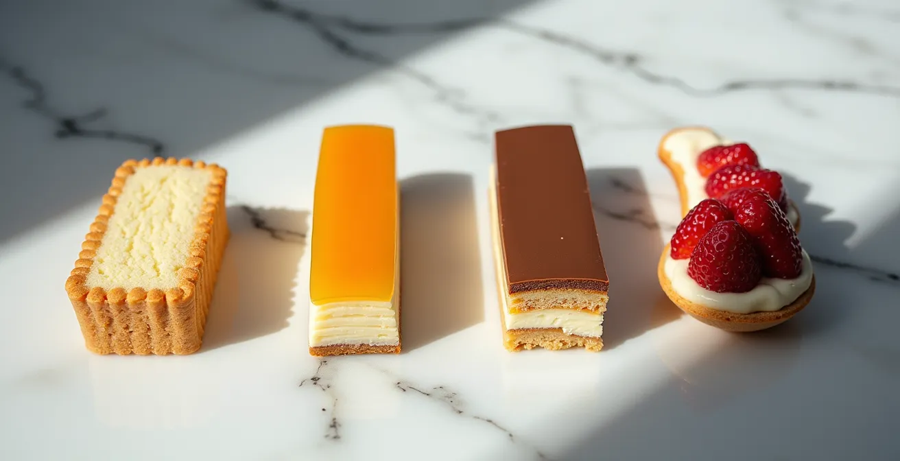 Matrice visuelle des compétences en pâtisserie avec zones de confort et de défis